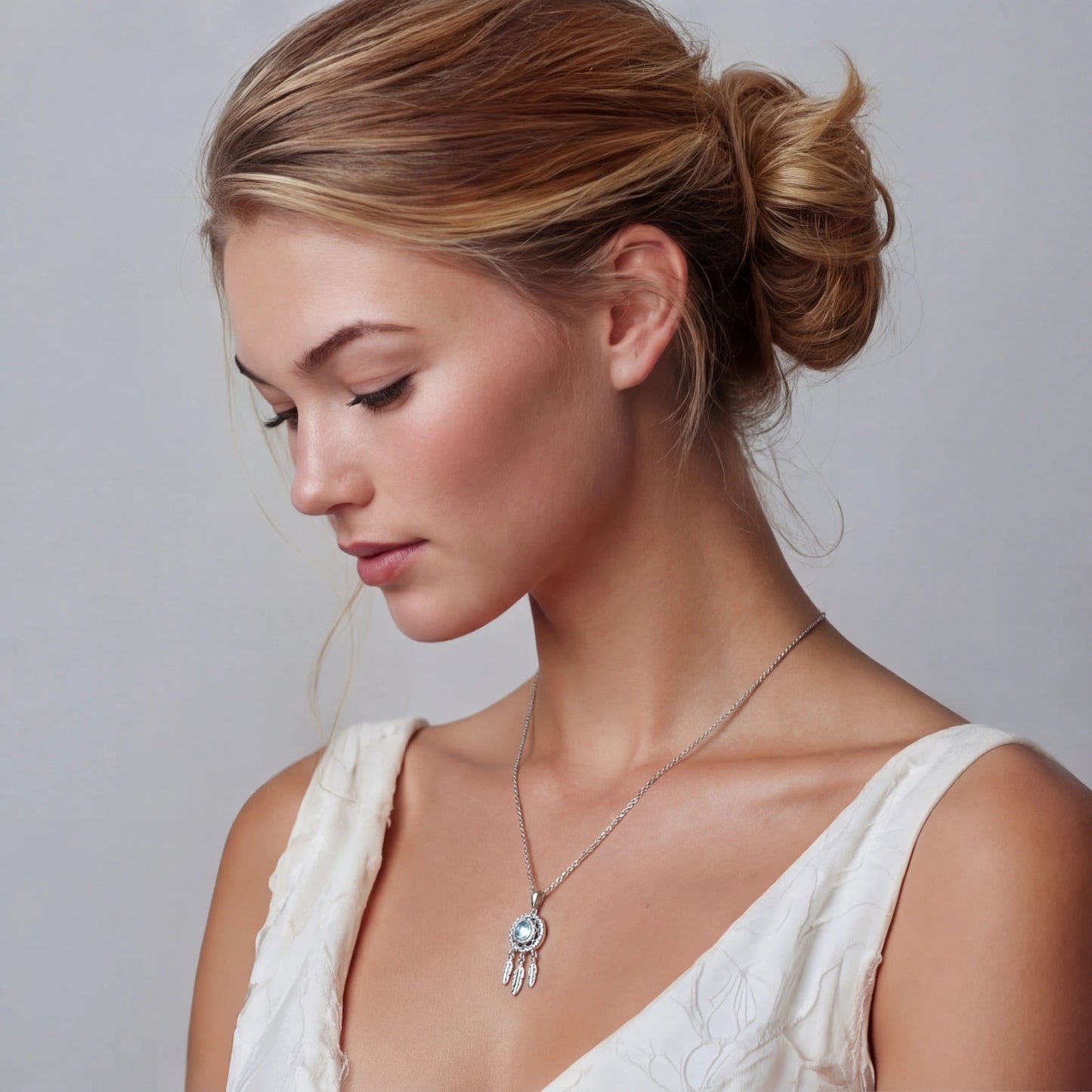 Dreamcatcher Spirit Necklace by Troy Peruzzi