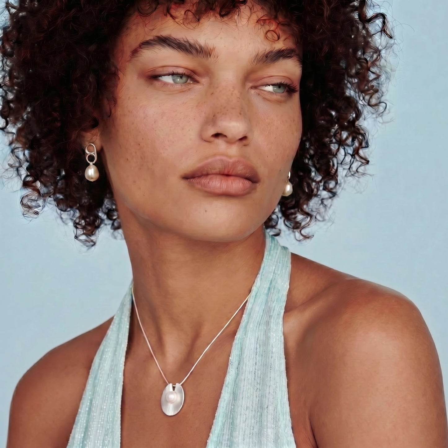 Luna Pearl Pendant by Troy Peruzzi